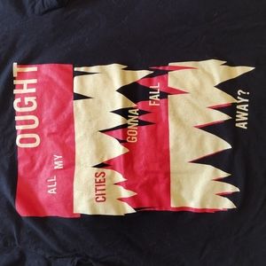 Ought band tour concert shirt